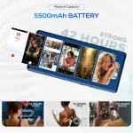 MOTOROLA G96 5G (Pantone Ashleigh Blue, 128 GB) (8 GB RAM)